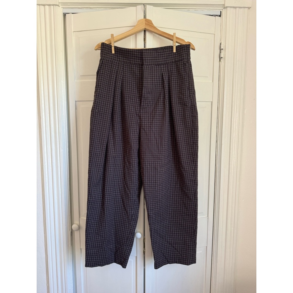 Urban Outfitters plaid cropped pants